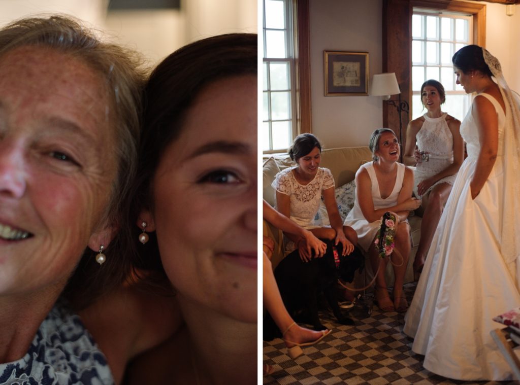 Romantic Edelweiss Inspired Backyard Vermont Wedding