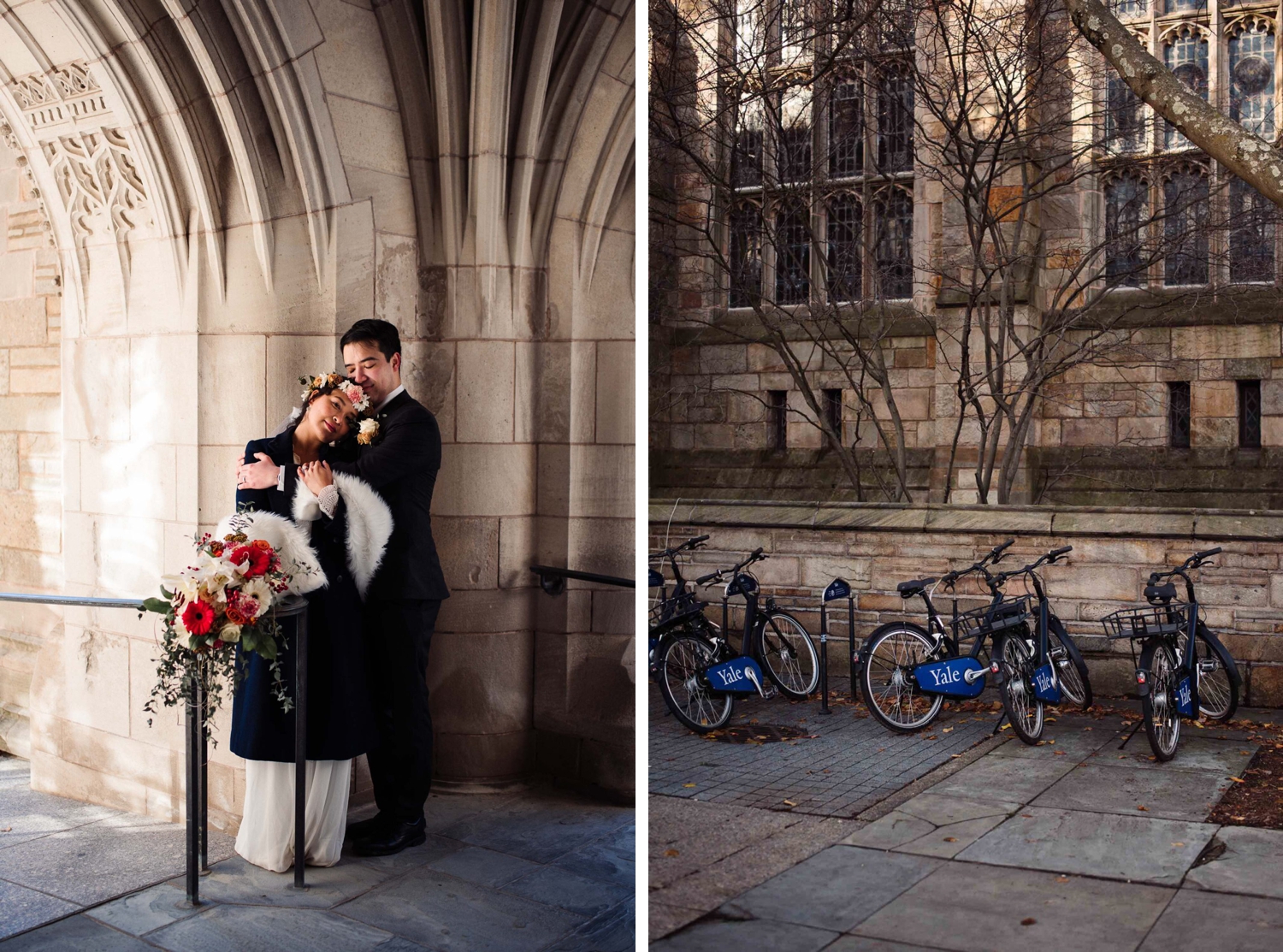 Winter Wedding at Yale