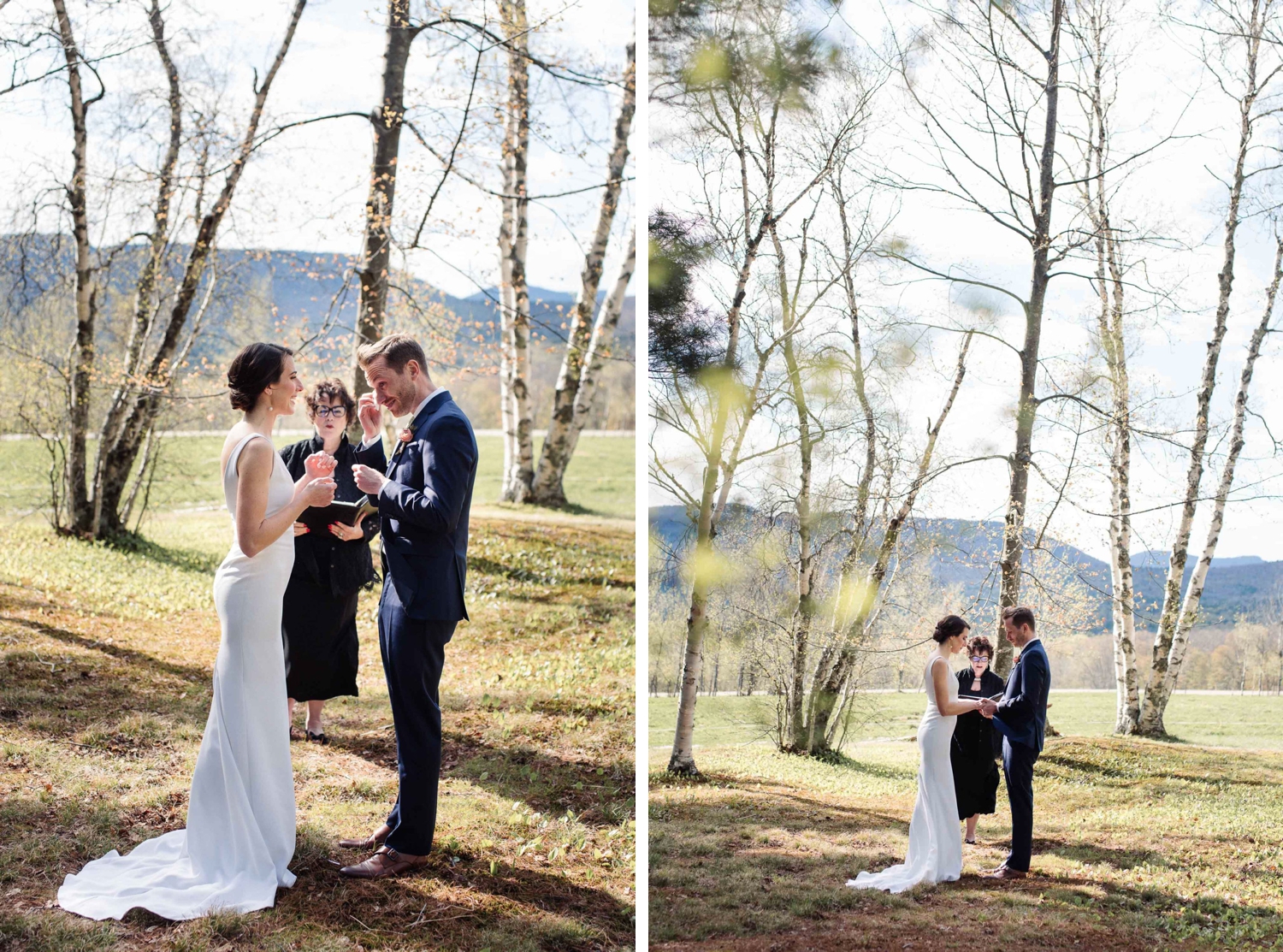Spring wedding at Trapp Family Lodge