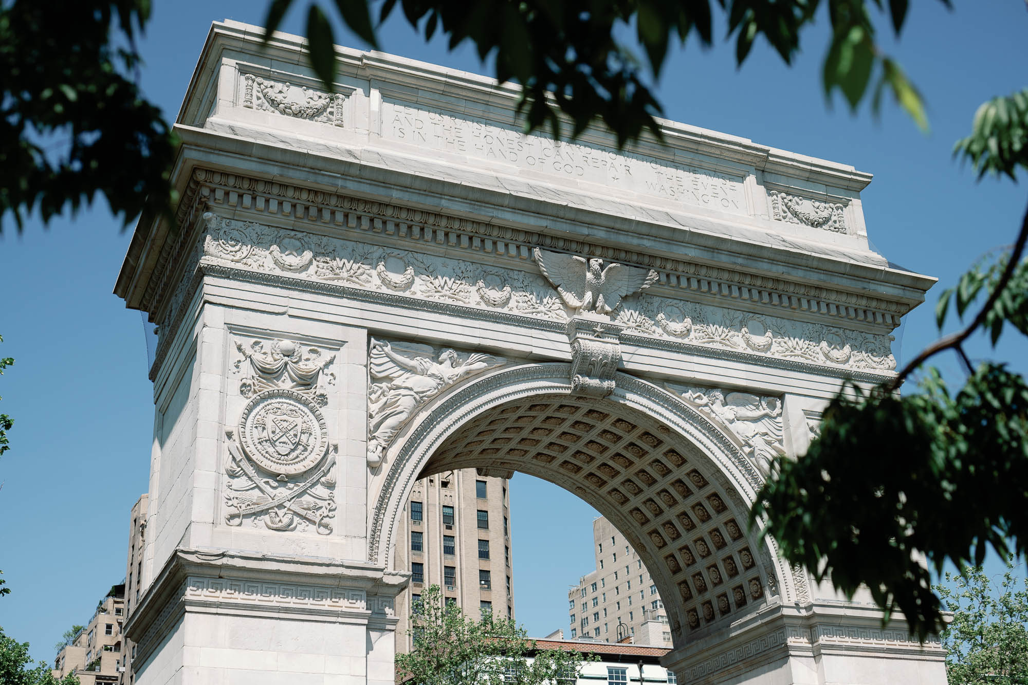 Washington Square Park arch in NYC