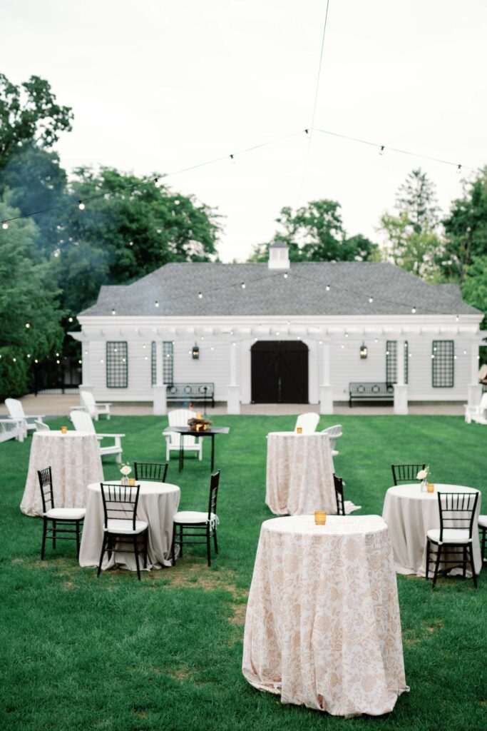 welcome party wedding at kimpton taconic manchester vt