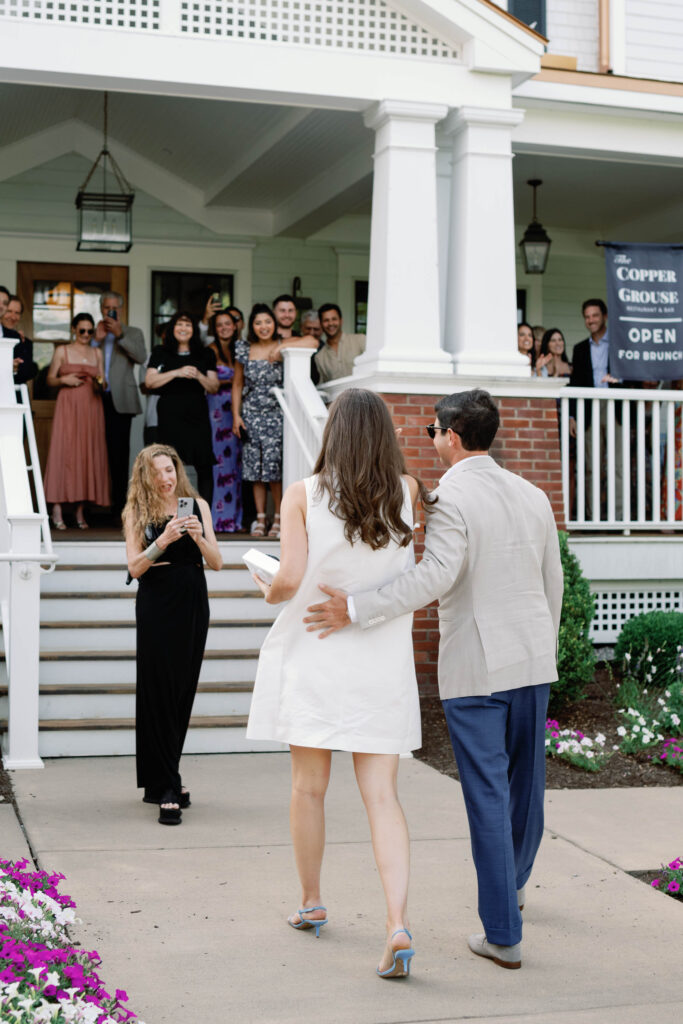 welcome party wedding at kimpton taconic manchester vt