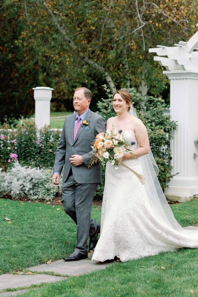 Basin harbor club wedding in Vermont ceremony