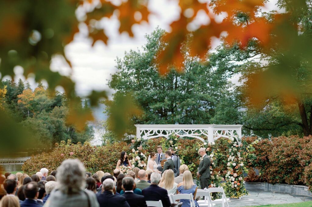 Basin harbor club wedding in Vermont ceremony