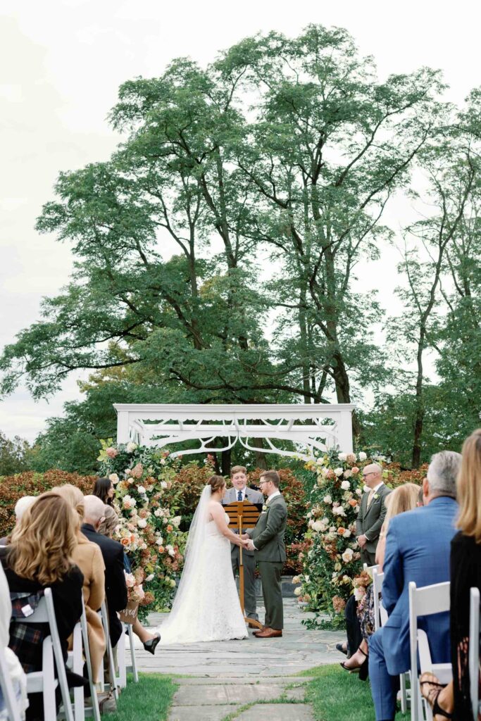 Basin harbor club wedding in Vermont ceremony