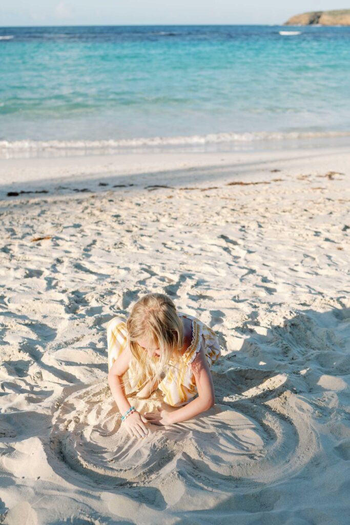 wedding proposal at flamenco beach in culebra PR