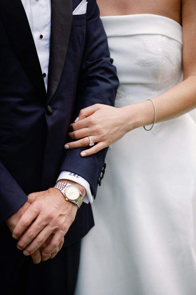 Step into this timeless black tie wedding at Hildene, the Lincoln Family Home in Manchester, Vermont.