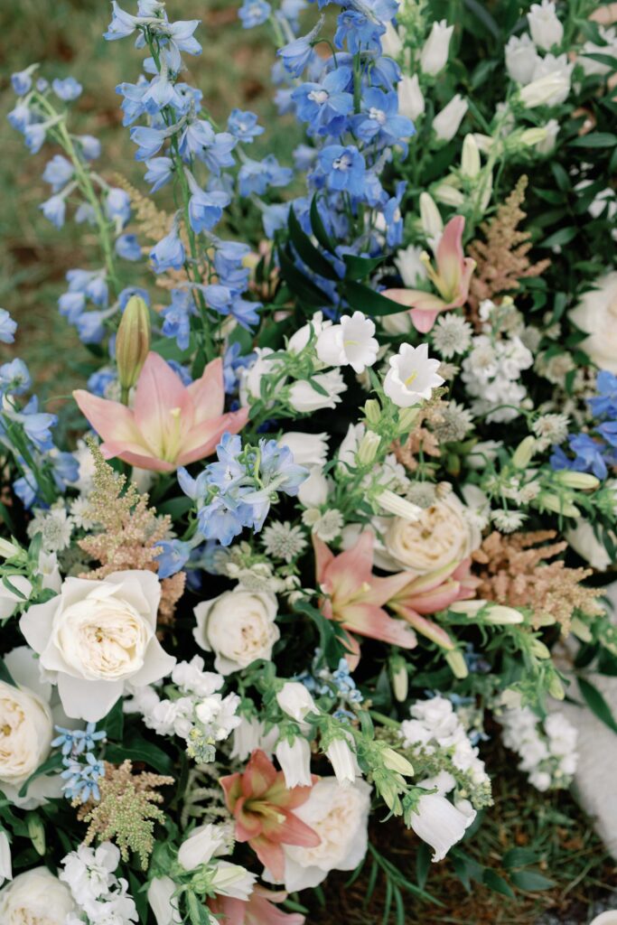 vermont surprise proposal with flowers by tipsy tulip designs