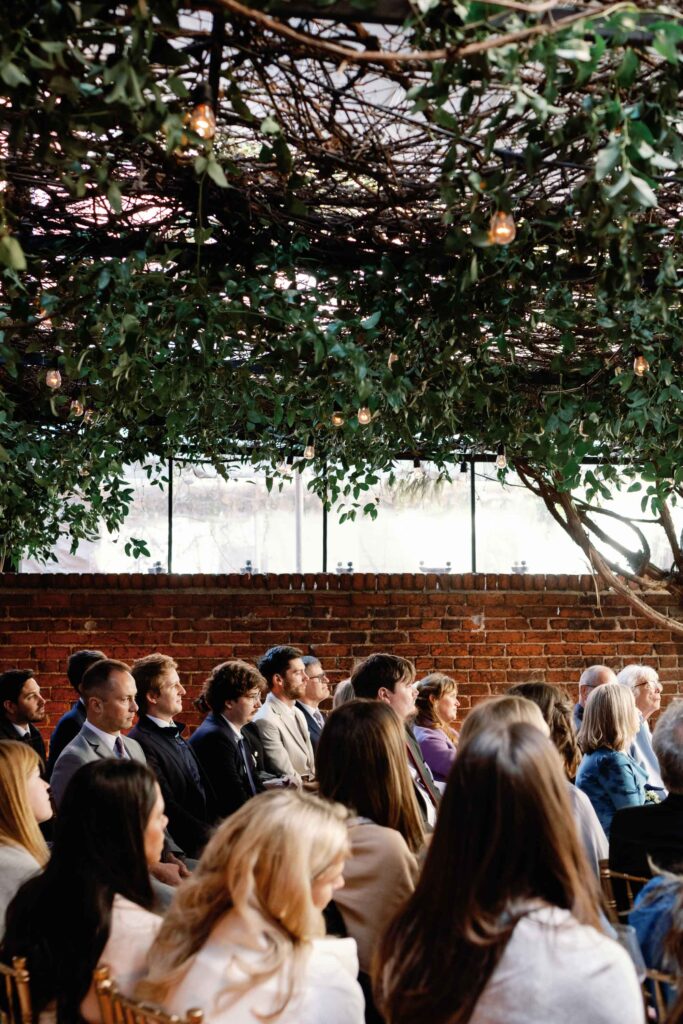 iron gate washington dc wedding ceremony