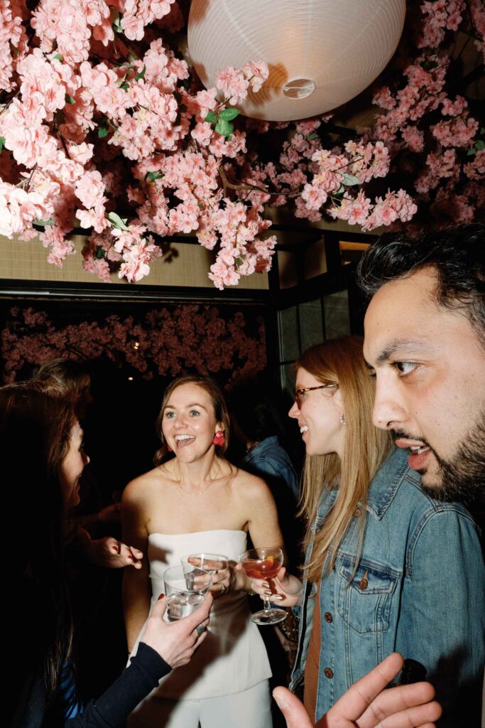 mercy me bar welcome party wedding washington dc cherry blossoms