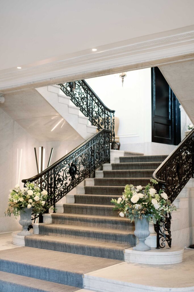 dc wedding reception at Patterson mansion