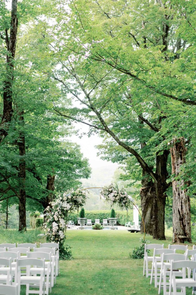 reading farms estate vt wedding