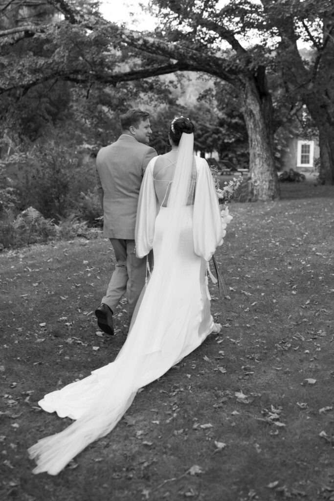 reading farms estate vt wedding ceremony with orchids